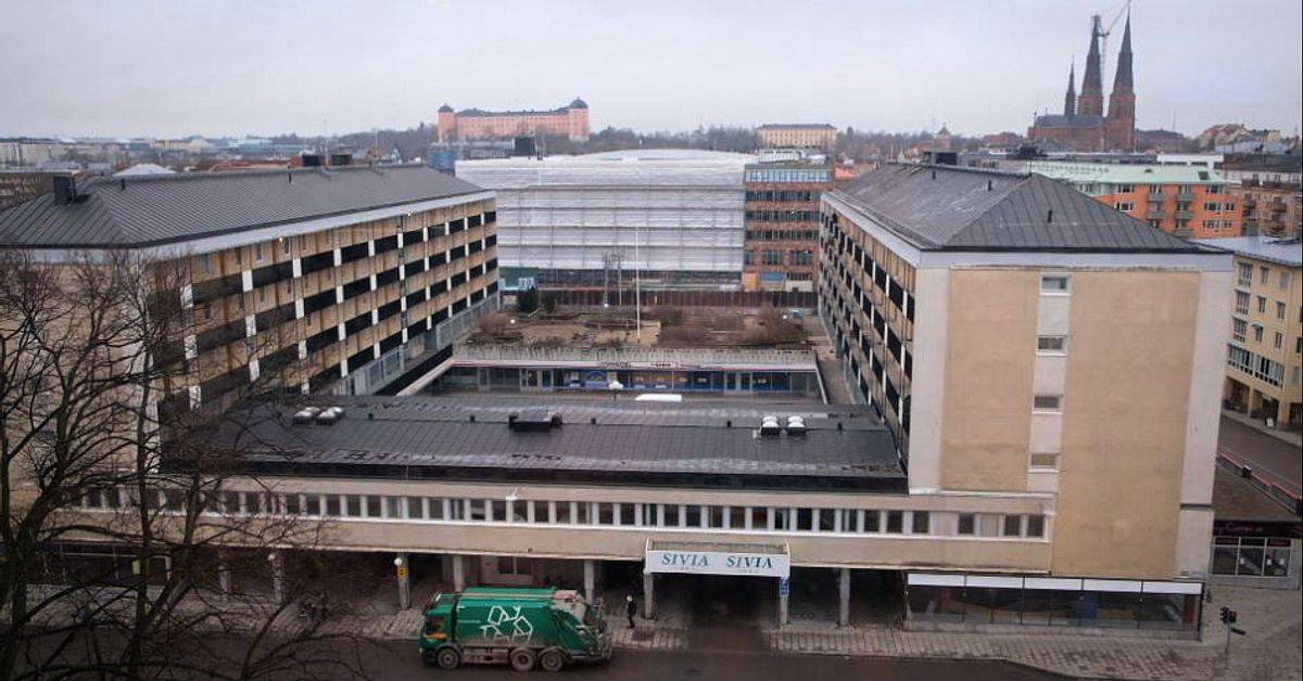 Hur Sivia torget såg ut innan man rev ned