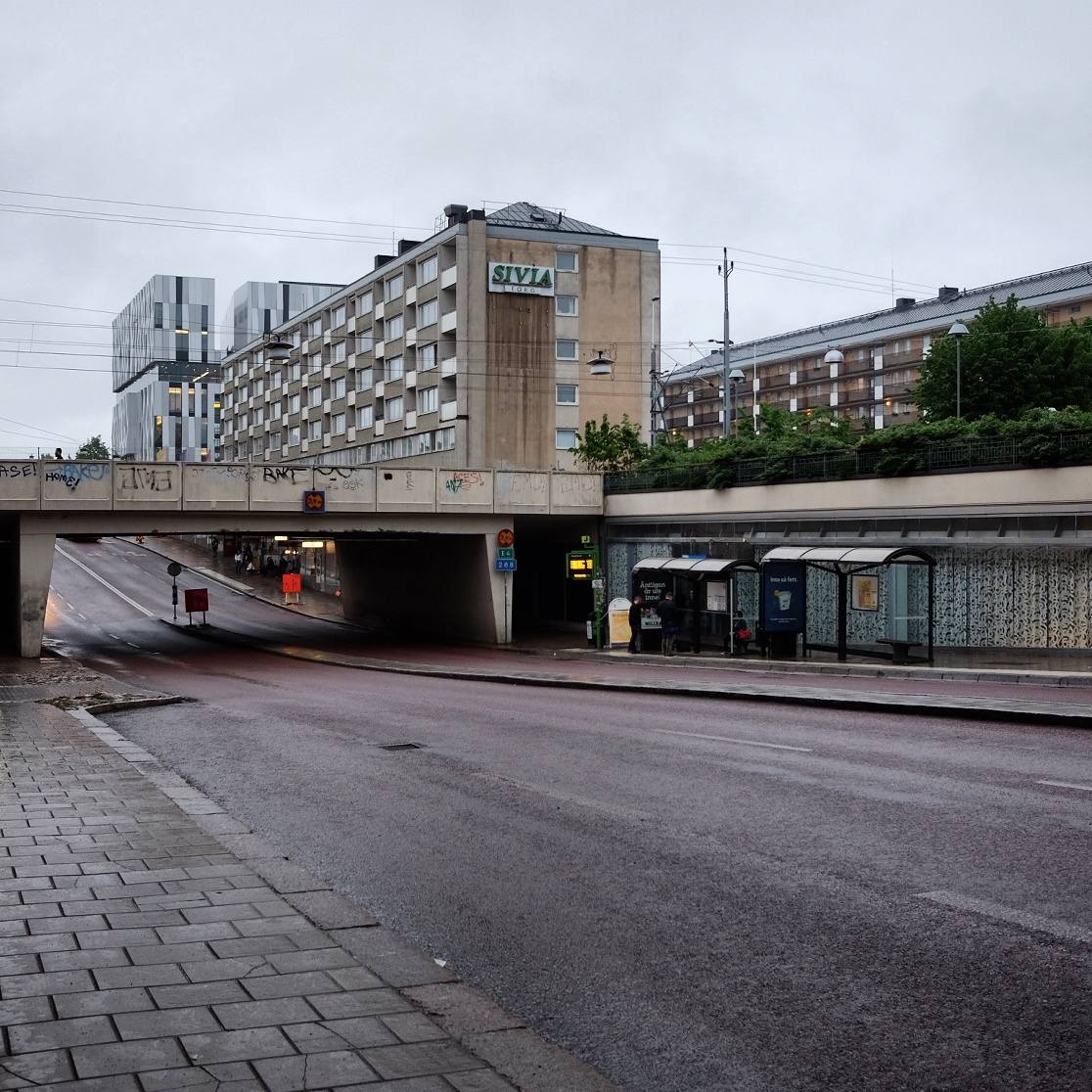 Historia om Sivia torget i Uppsala