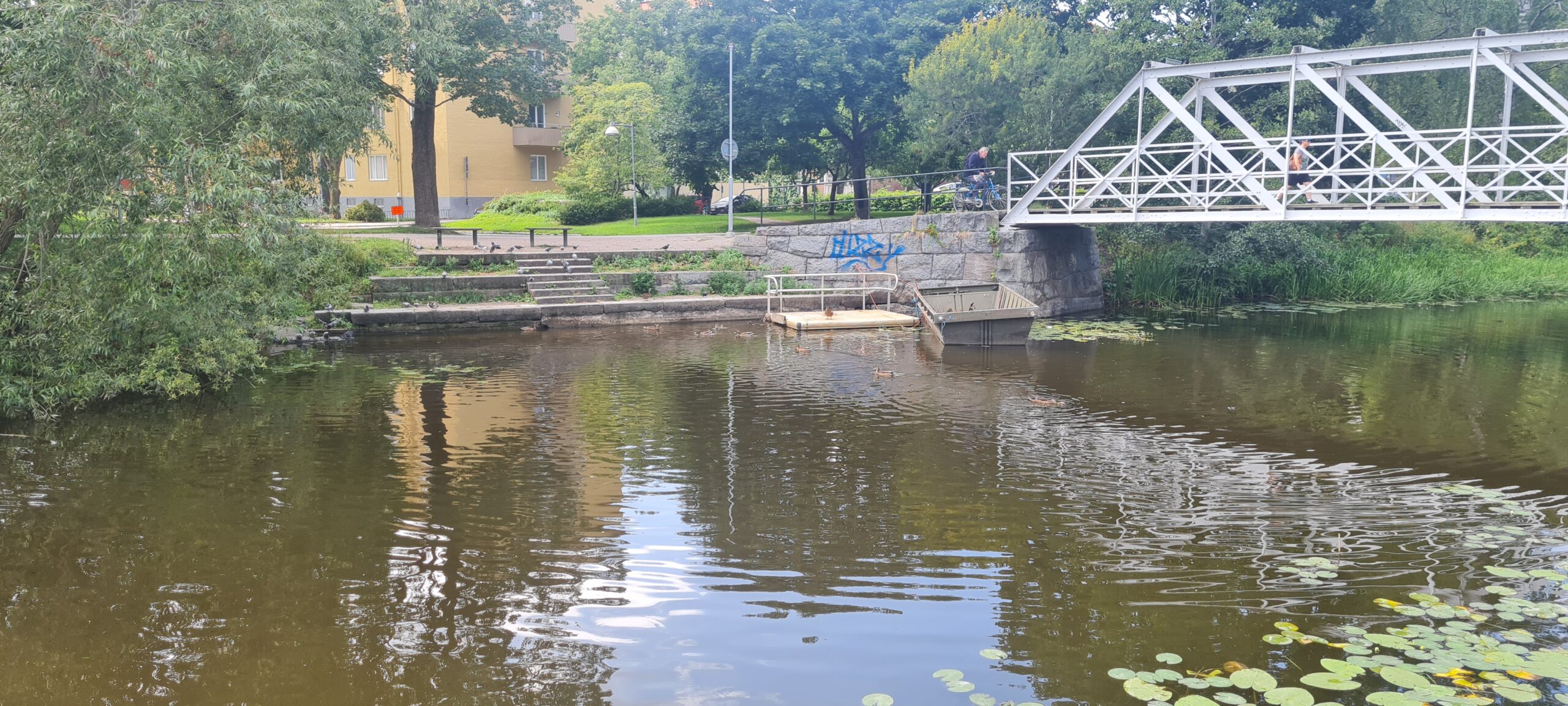 Här ser vi även Järnbron